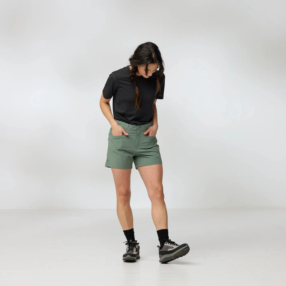 Fjallraven šorti High Coast Lite sieviešu