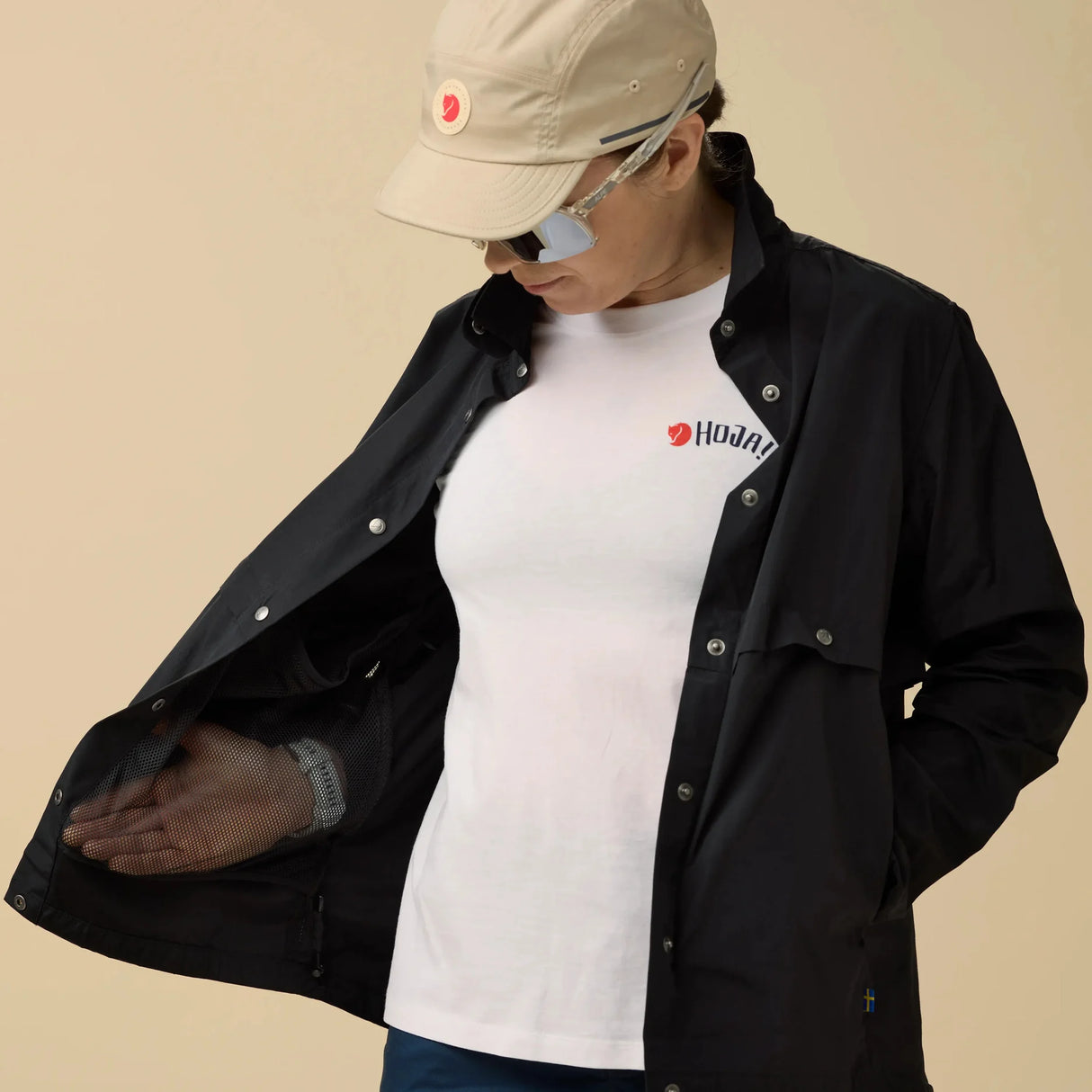 Fjallraven vējjaka Hoja Rider's sieviešu