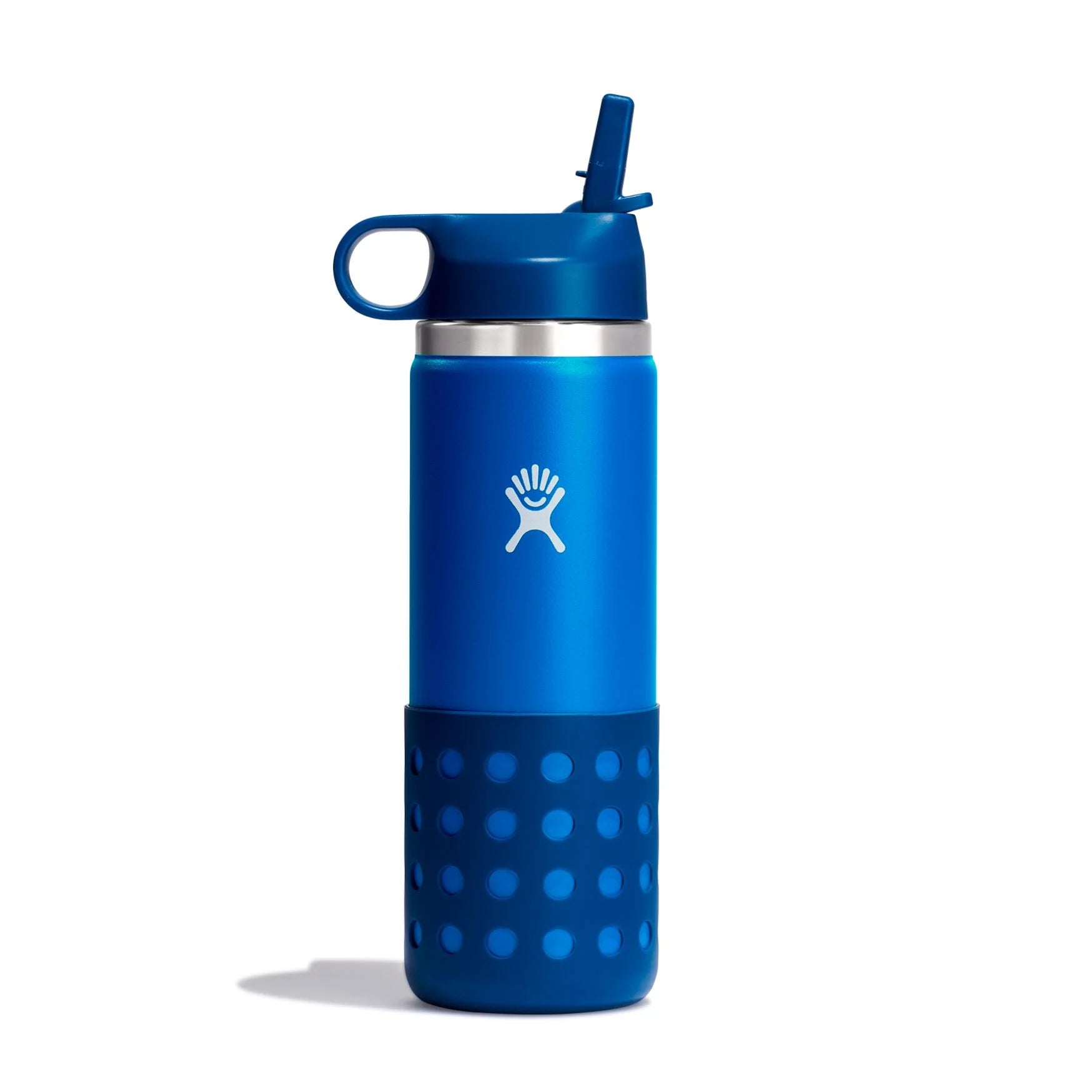 Hydro Flask pudele 590 ml Kids F Wide Mouth Straw Cap And Boot 20 Oz Lake