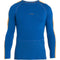 Merino termoveļas krekls Icebreaker ZoneKnit 260 LS Crewe vīriešu Lazurite Solar