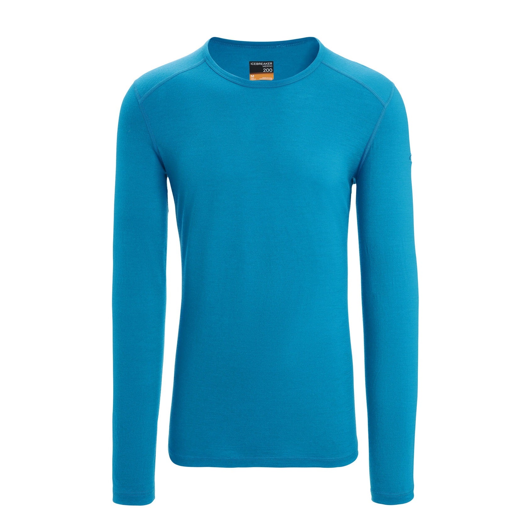 Termoveļas krekls Icebreaker Merino Oasis LS Crewe 200 vīriešu Geo Blue