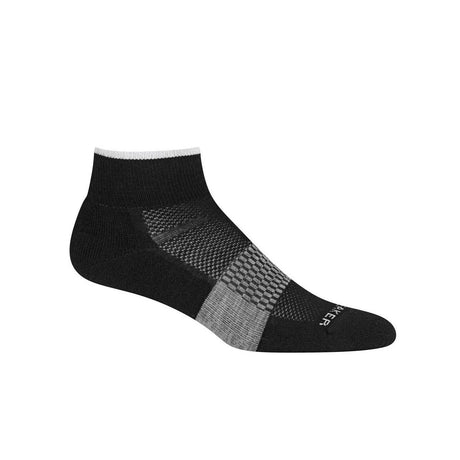 Zeķes Icebreaker Multisport Light Mini Merino sieviešu Black Snow