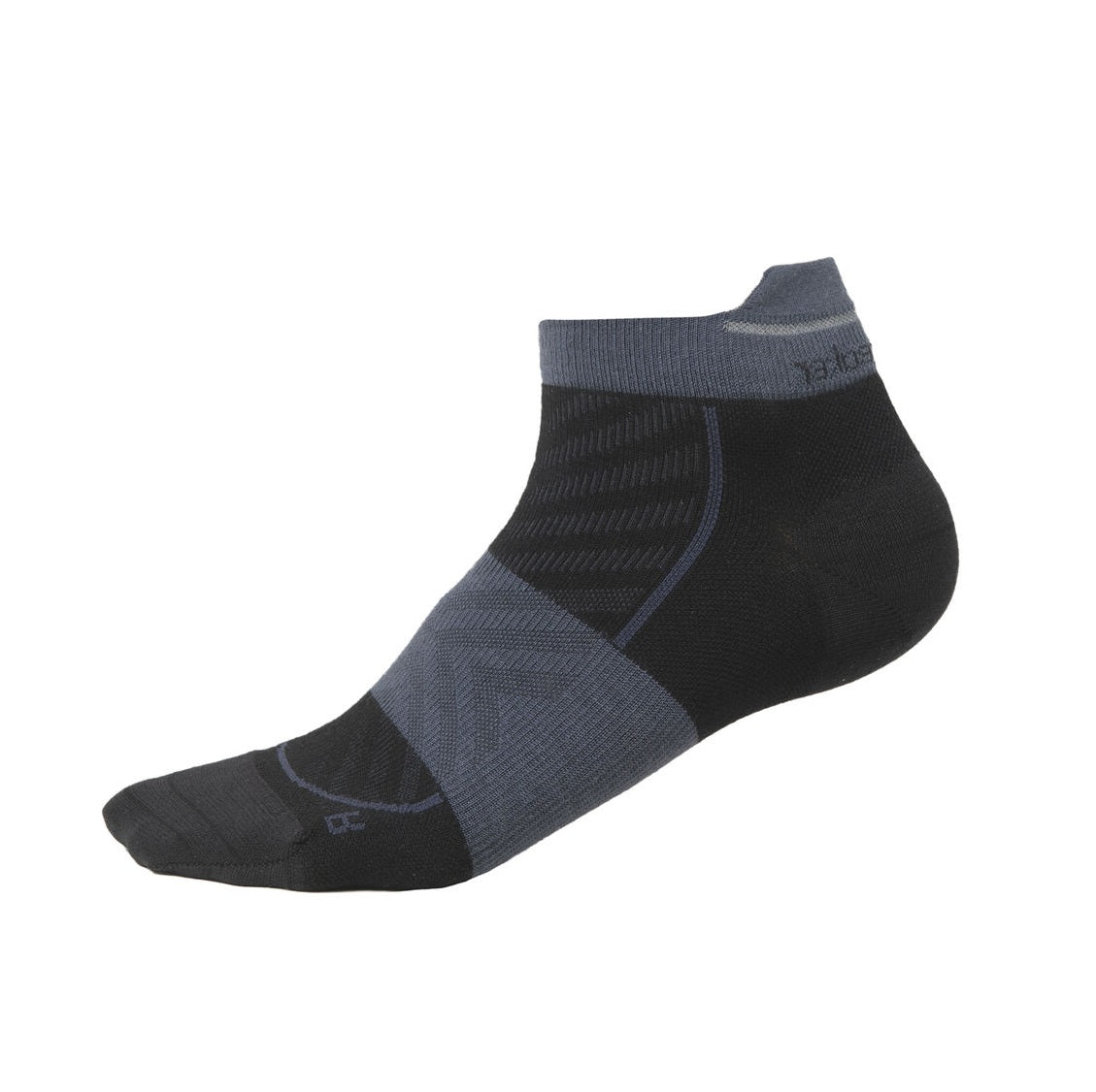 Skriešanas zeķes Icebreaker Merino Run+ Ultralight Micro sieviešu Black Graphite