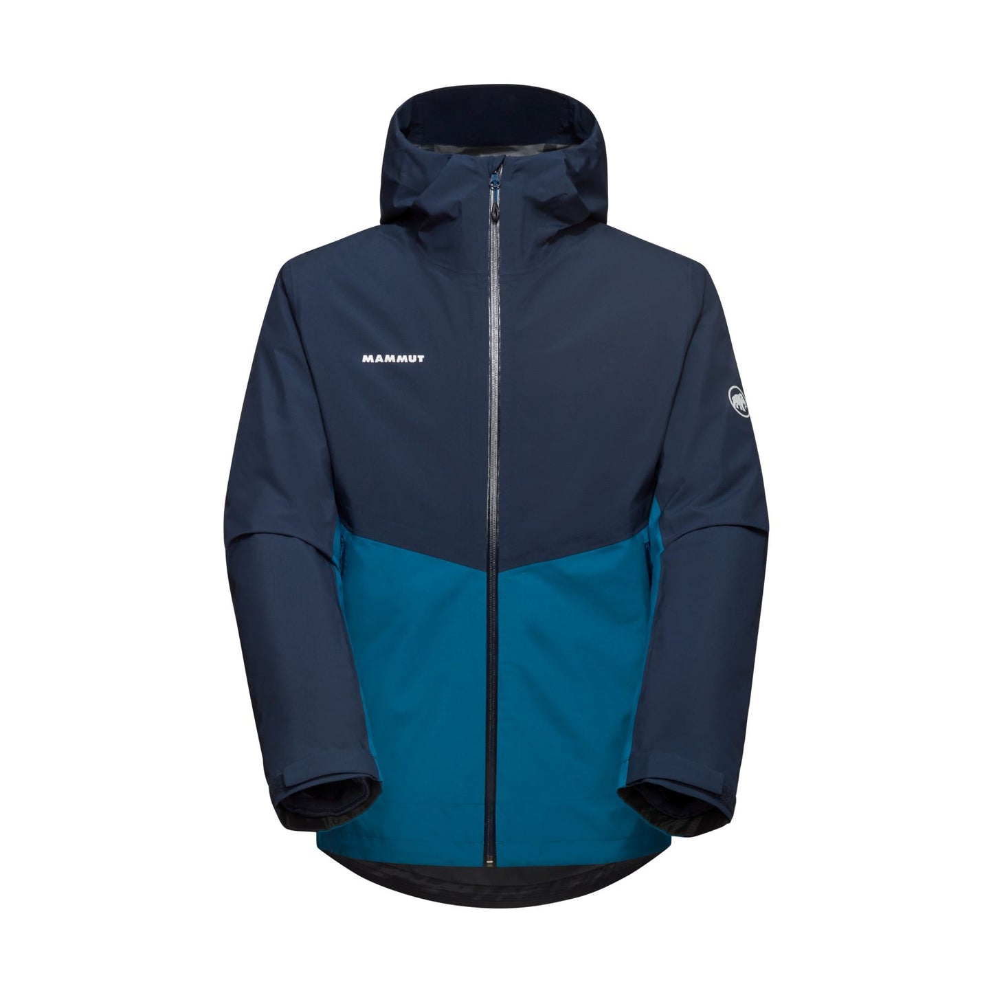 Trīs vienā jaka Mammut Alto Light 3 in 1 HS Hooded vīriešu Deep Ice-Marine