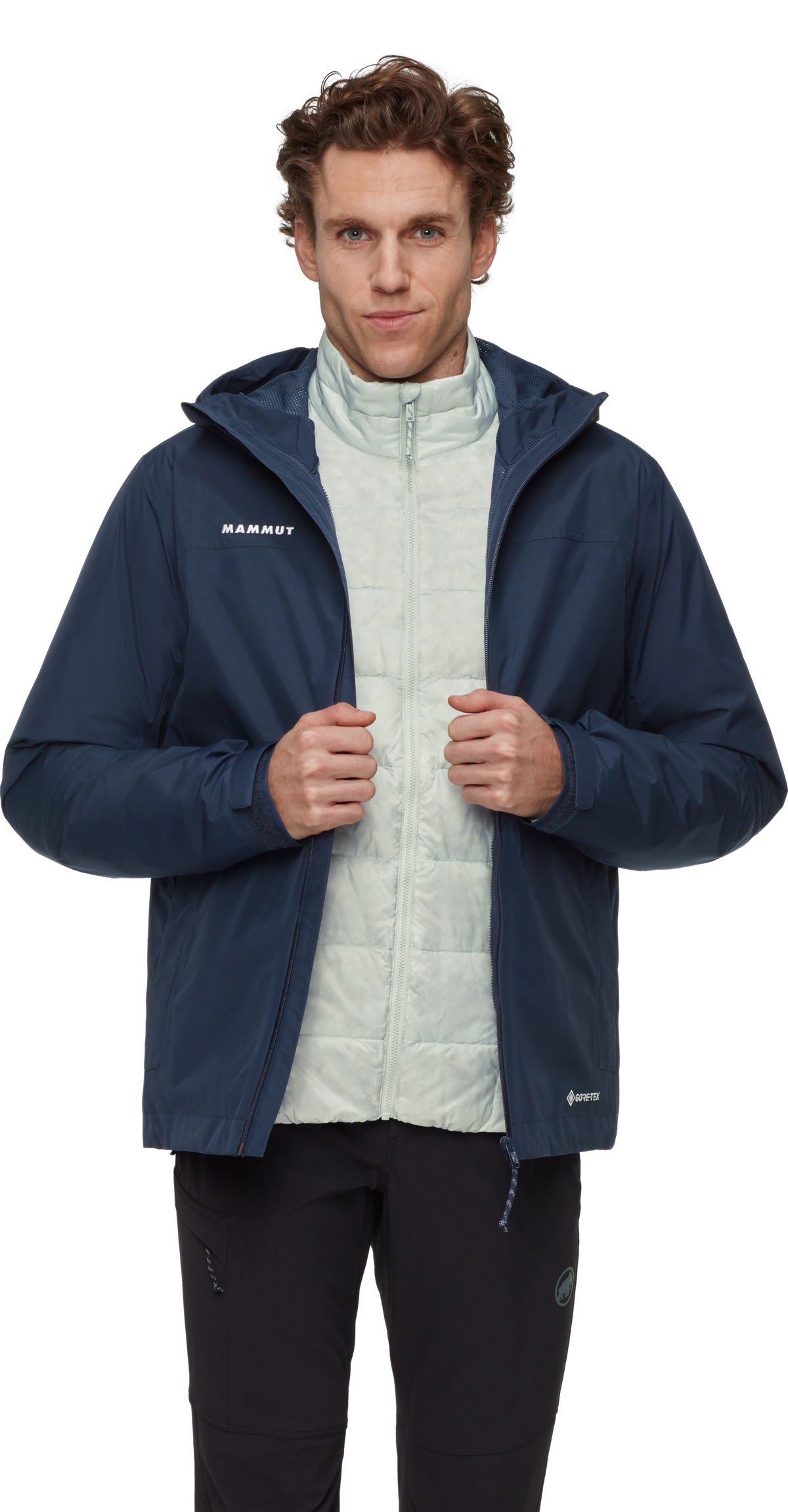 Jaku komplekts Mammut Treeline 3 in 1 HS Hooded vīriešu