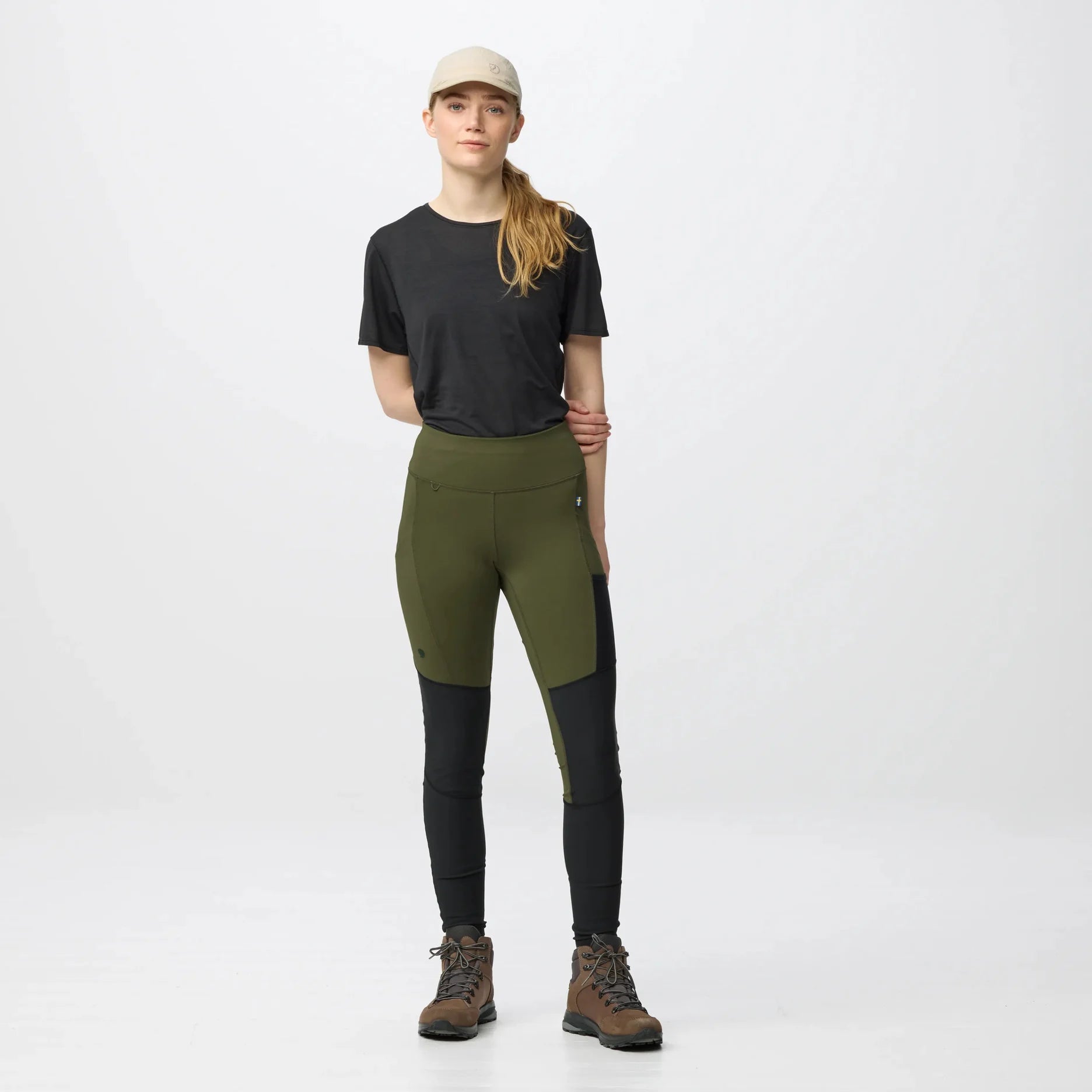 Legingi Fjallraven Keb Agile Tights sieviešu