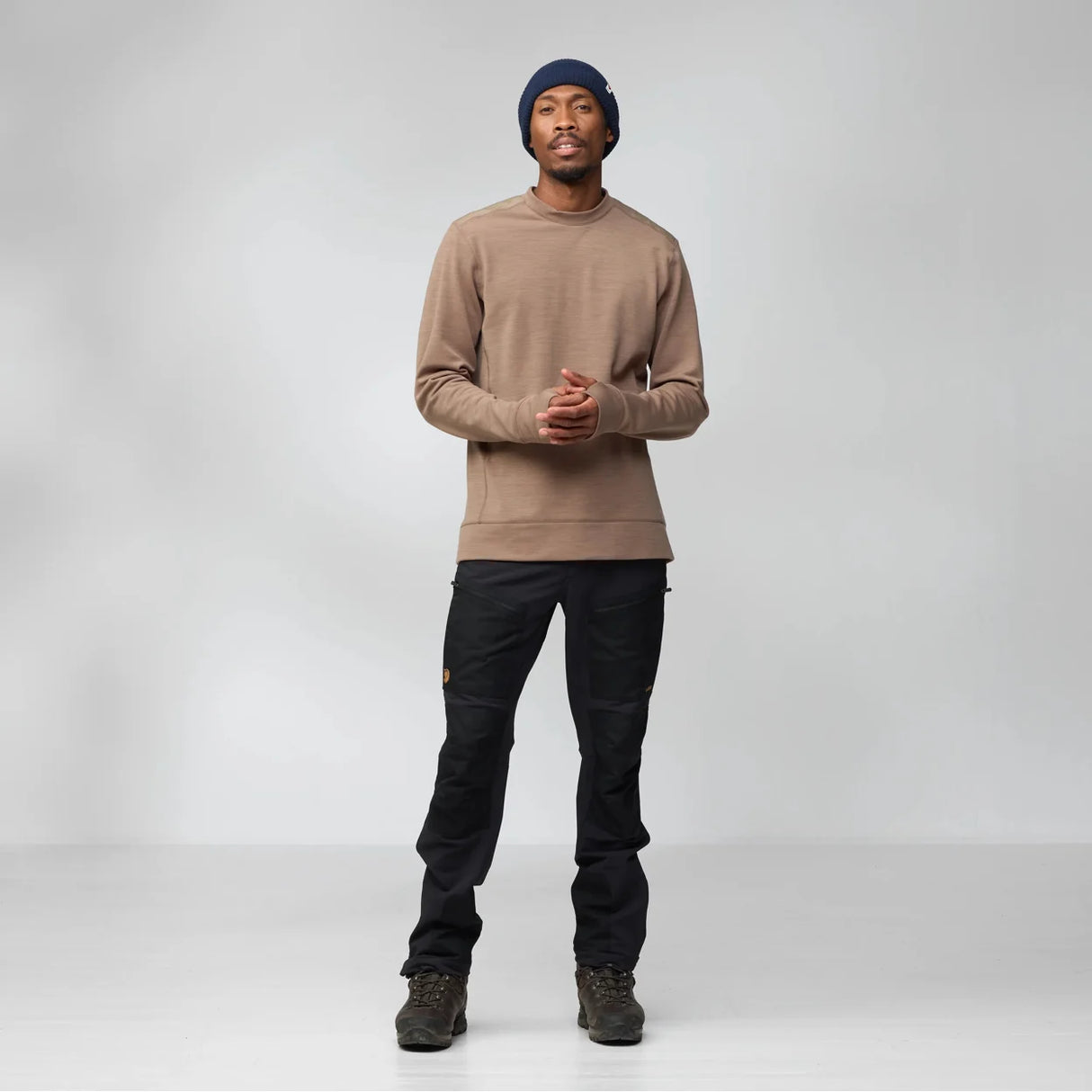 Flīsa džemperis Fjallraven Keb Fleece Crew Neck vīriešu