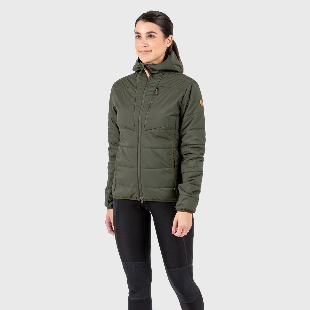 Fjallraven pārgājienu jaka Keb Padded Hoodie sieviešu