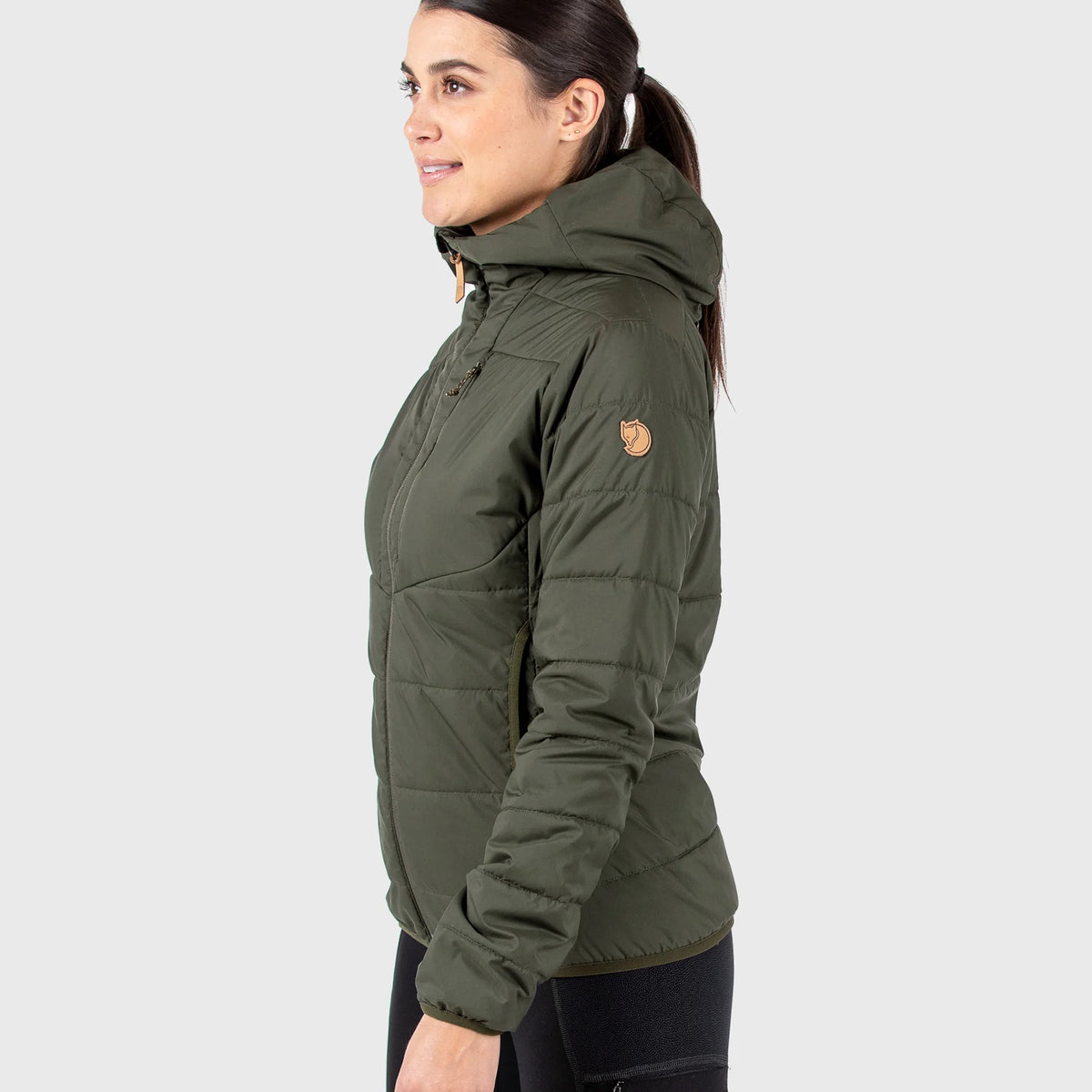 Fjallraven pārgājienu jaka Keb Padded Hoodie sieviešu