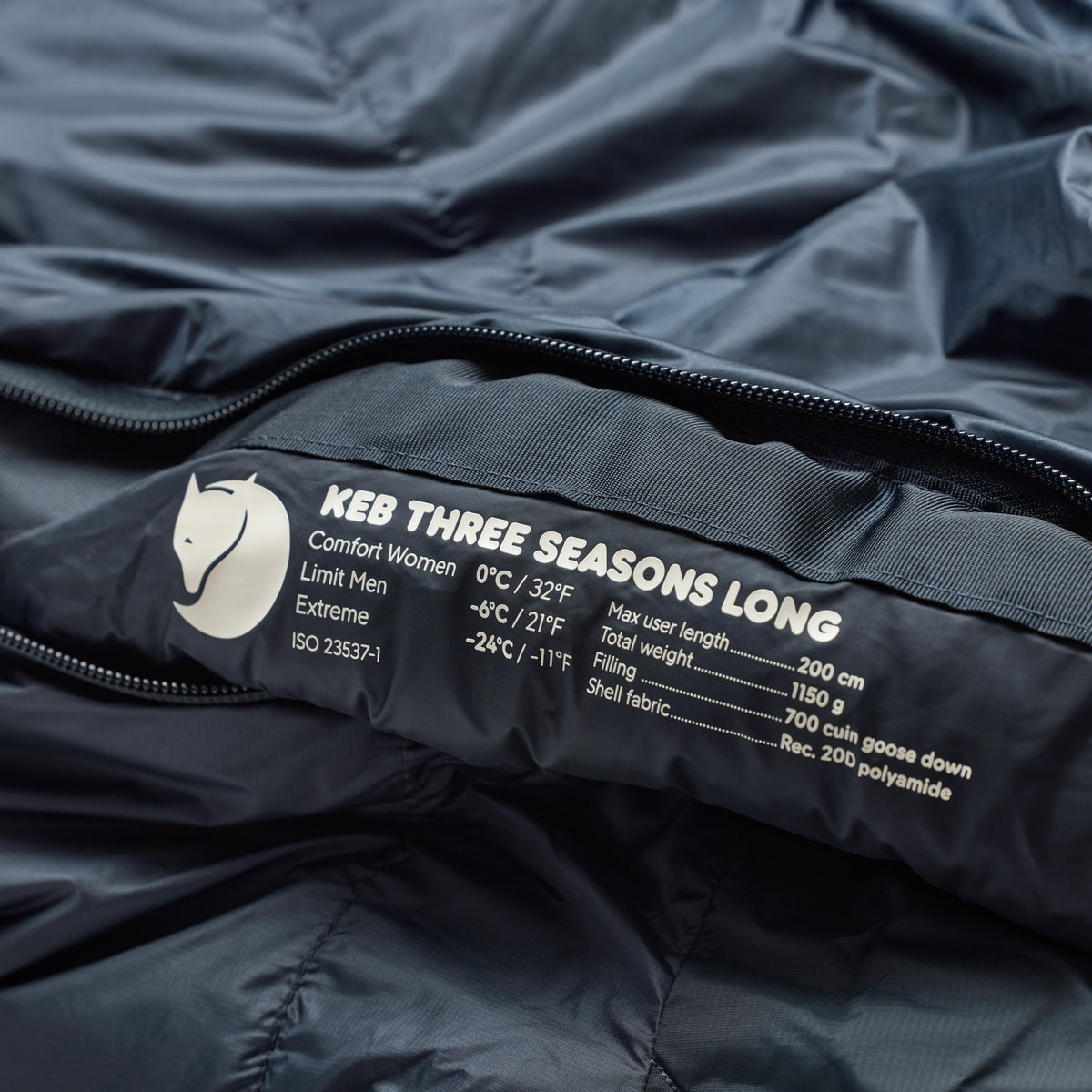 Fjällräven dūnu guļammaiss Keb Three Seasons