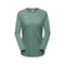Krekls Mammut Tree Wool FL LS sieviešu Dark Jade-Melange