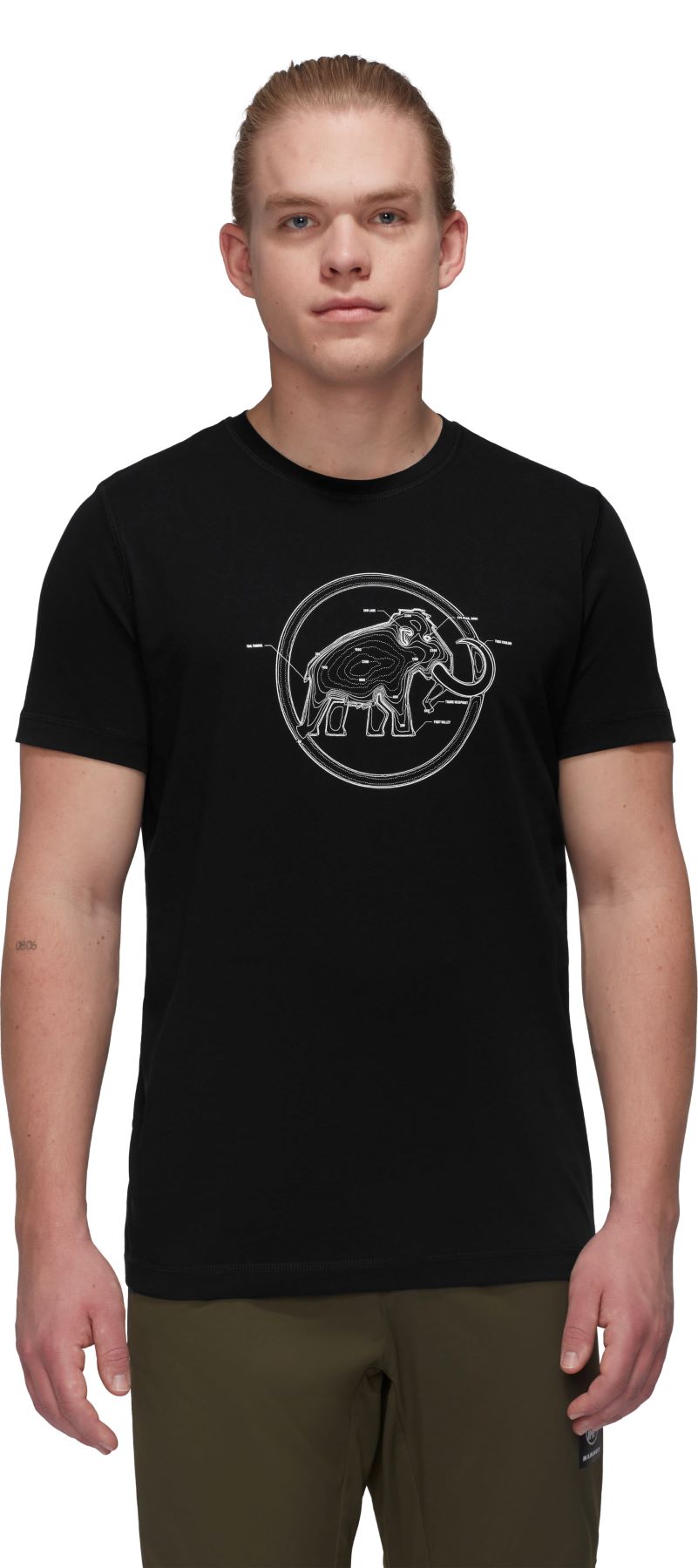 T-krekls Mammut Core T-shirt Lines vīriešu