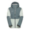 Lietus jaka Mammut Linard Guide HS Hooded sieviešu Silver Sage-Strata