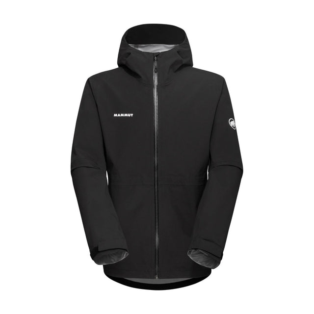 Lietus jaka Mammut Linard Guide HS Hooded vīriešu Black