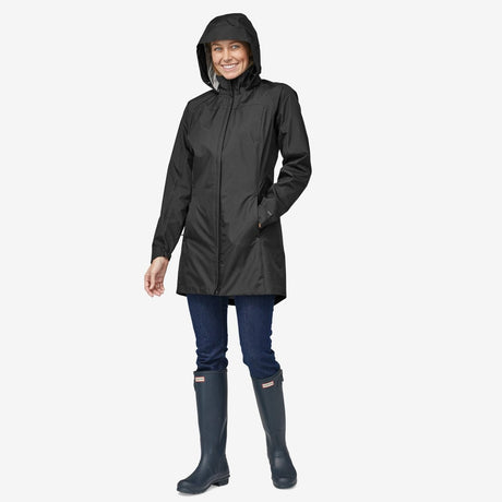 Lietus jaka Patagonia Torrentshell Parka 3L sieviešu Black XS
