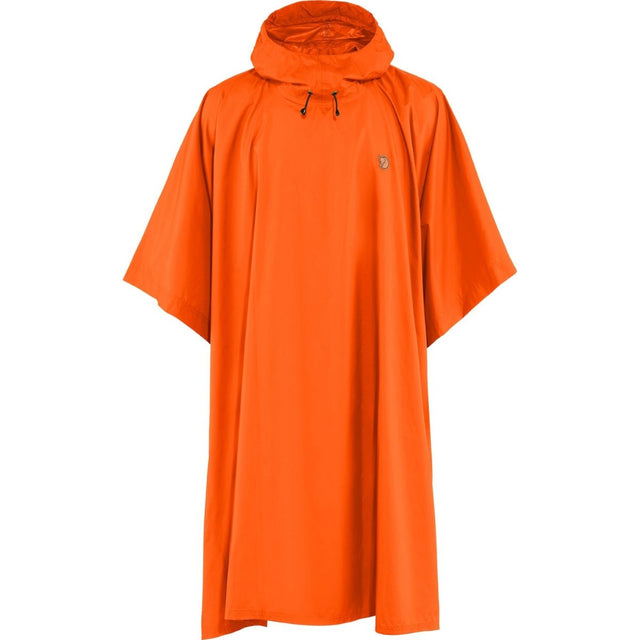 Lietus pončo Fjallraven Poncho Safety Orange