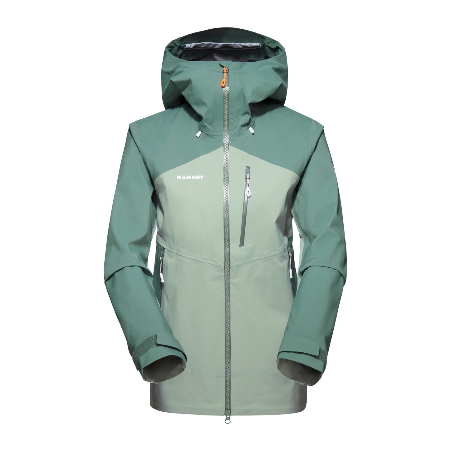 Mammut lietus jaka Alto Guide HS Hooded sieviešu Jade-Dark Jade