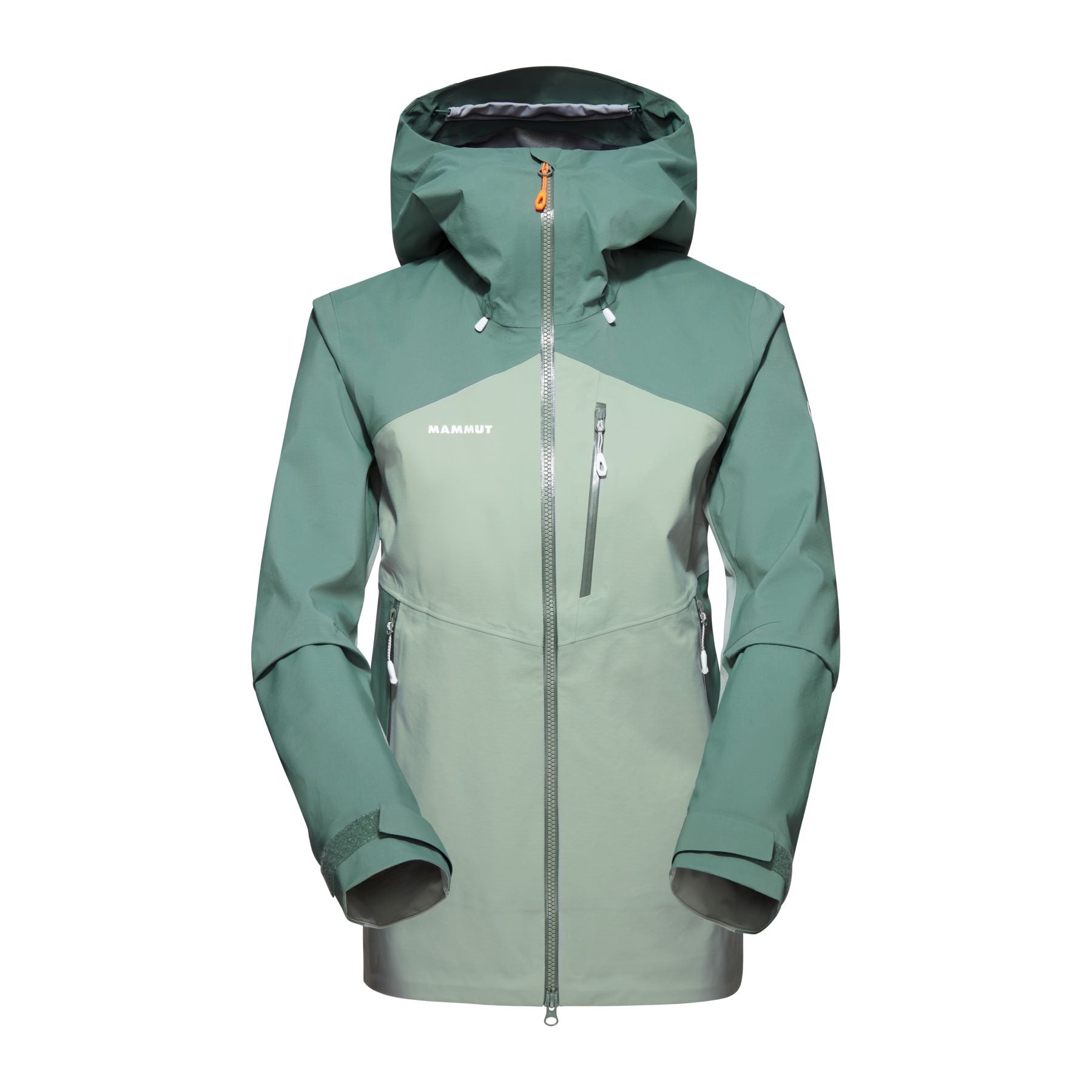 Mammut lietus jaka Alto Guide HS Hooded sieviešu Jade-Dark Jade