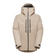 Lietus jaka Mammut Taiss HS Hooded vīriešu Savannah-Black