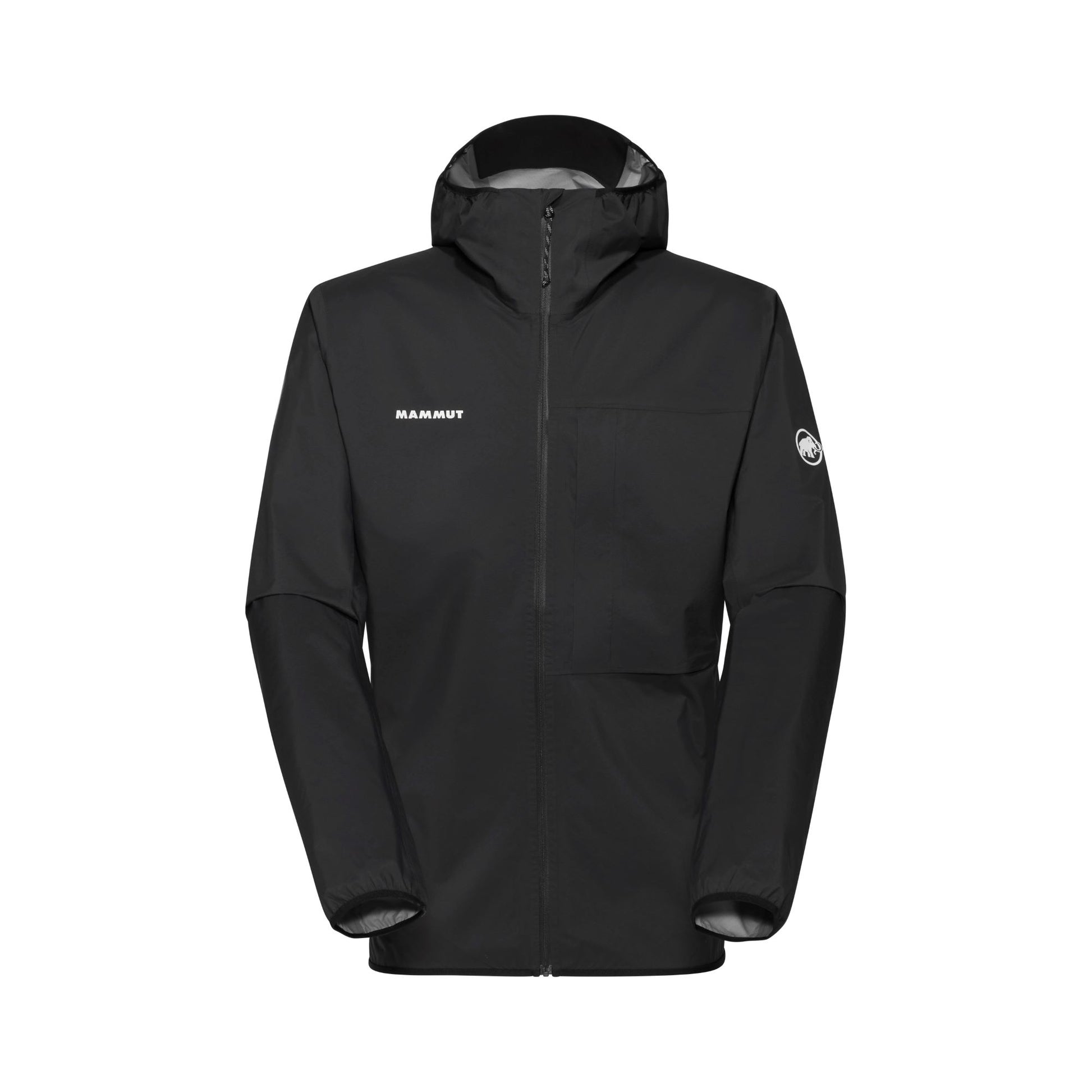 Lietus jaka Mammut Ducan Light HS Hooded vīriešu Black