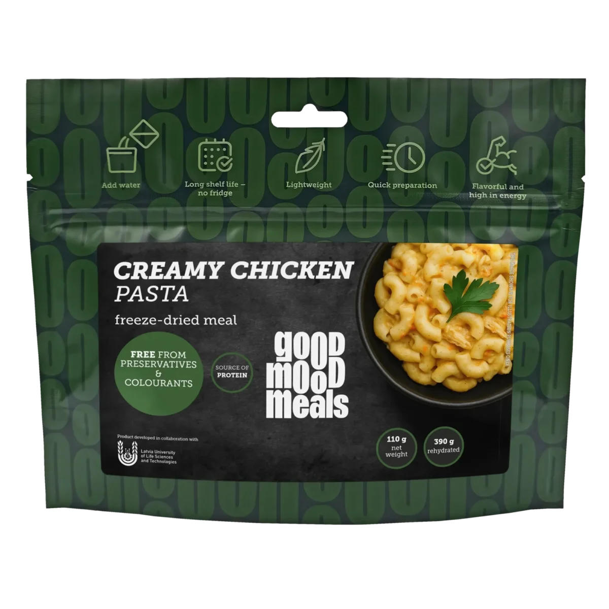 Good Mood Meals pasta ar vistu