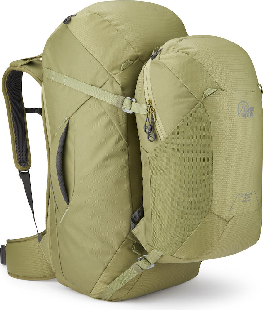 Lowe Alpine mugursoma Escape Tour 55+15 Green M 55+15 Litri