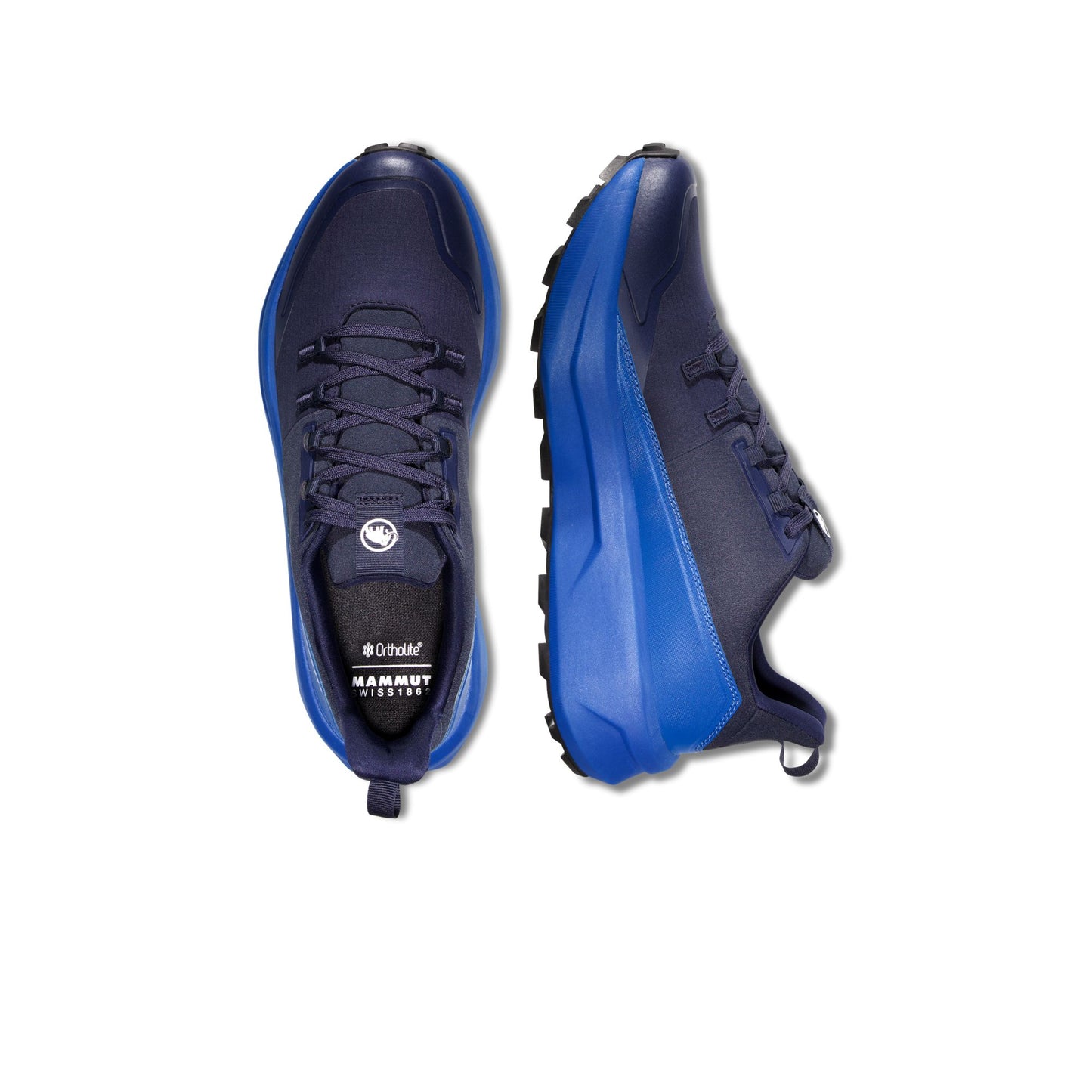 Pārgājienu apavi Mammut Aenergy Hike Low Goretex vīriešu Marine-Dark Glacier Blue