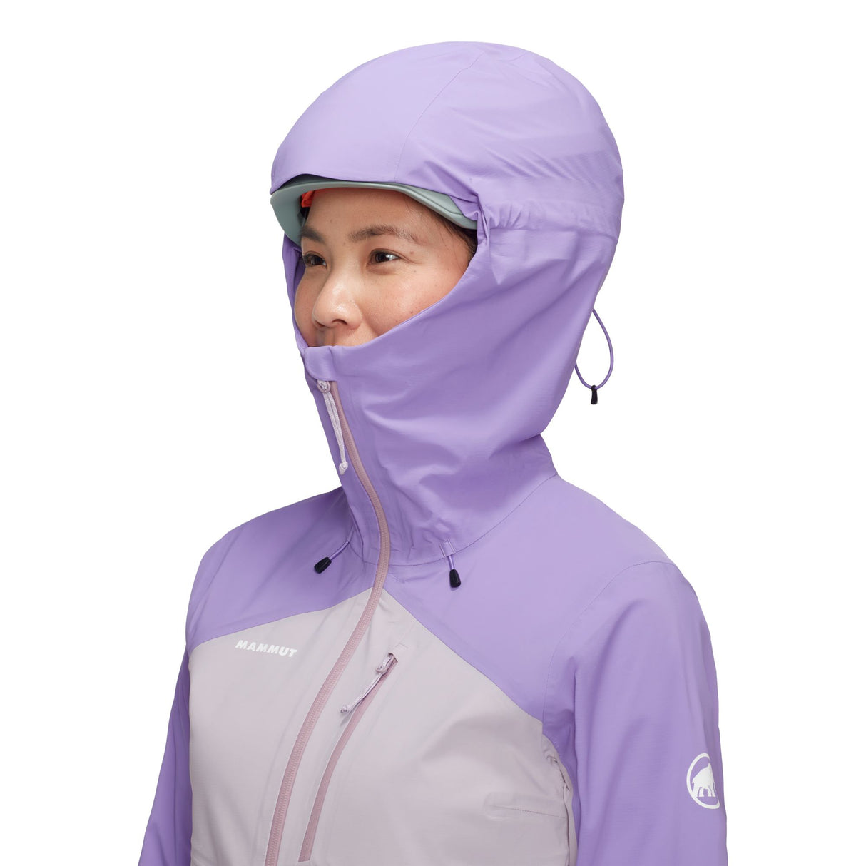 Mammut lietus jaka Alto Guide HS Hooded sieviešu Alpine Calamint-Lavandin