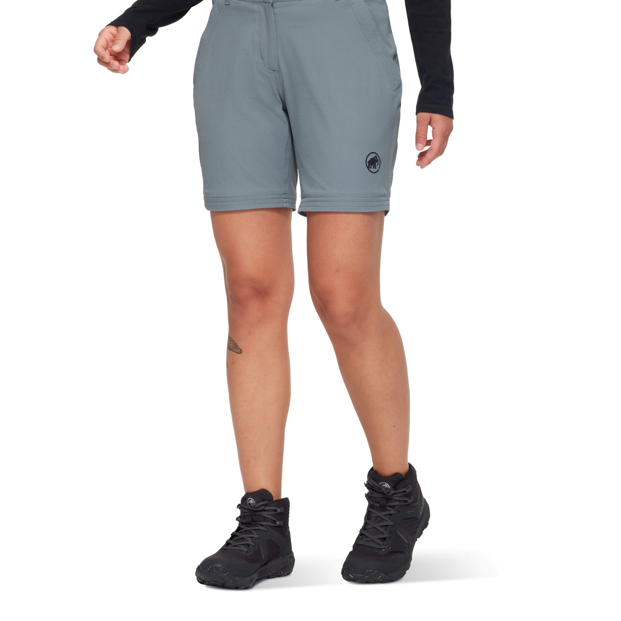 Bikses-šorti Mammut Hiking V Zip Off sieviešu
