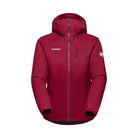 Jaka Mammut Rime IN Flex Hooded sieviešu Blood Red