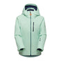 Slēpošanas jaka Mammut Stoney HS Thermo sieviešu Neo Mint-Marine