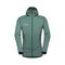 Flīsa jaka Mammut Taiss Light ML Hooded vīriešu Dark Jade-Woods