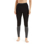 Termo legingi Icebreaker ZoneKnit 260 merino sieviešu Black jet heather