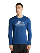 Termo veļas krekls Icebreaker Merino 200 Oasis LS Crew Rising Light vīriešu