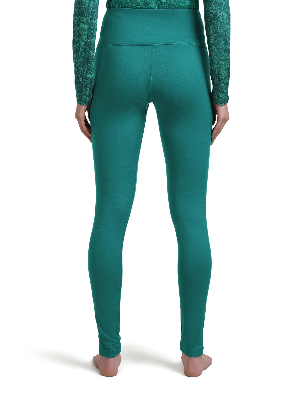Thermal underwear leggings Icebreaker Merino High Rise 200 Oasis women's