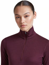 Termo veļas krekls Icebreaker Merino Icebreaker 200 Oasis LS Half Zip sieviešu