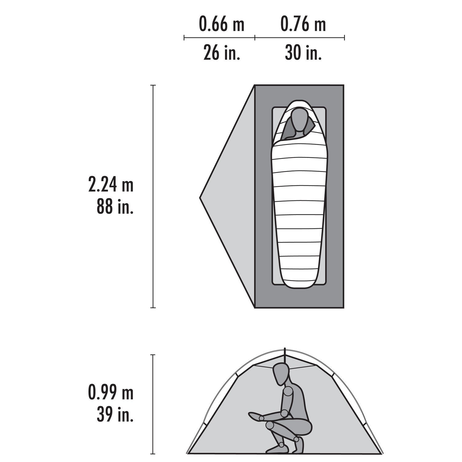 MSR Elixir 1-person tent