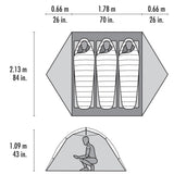MSR Elixir 3-person tent