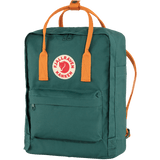 Mugursoma Fjallraven Kanken Arctic Green-Spicy Orange