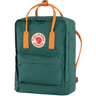 Mugursoma Fjallraven Kanken Arctic Green-Spicy Orange