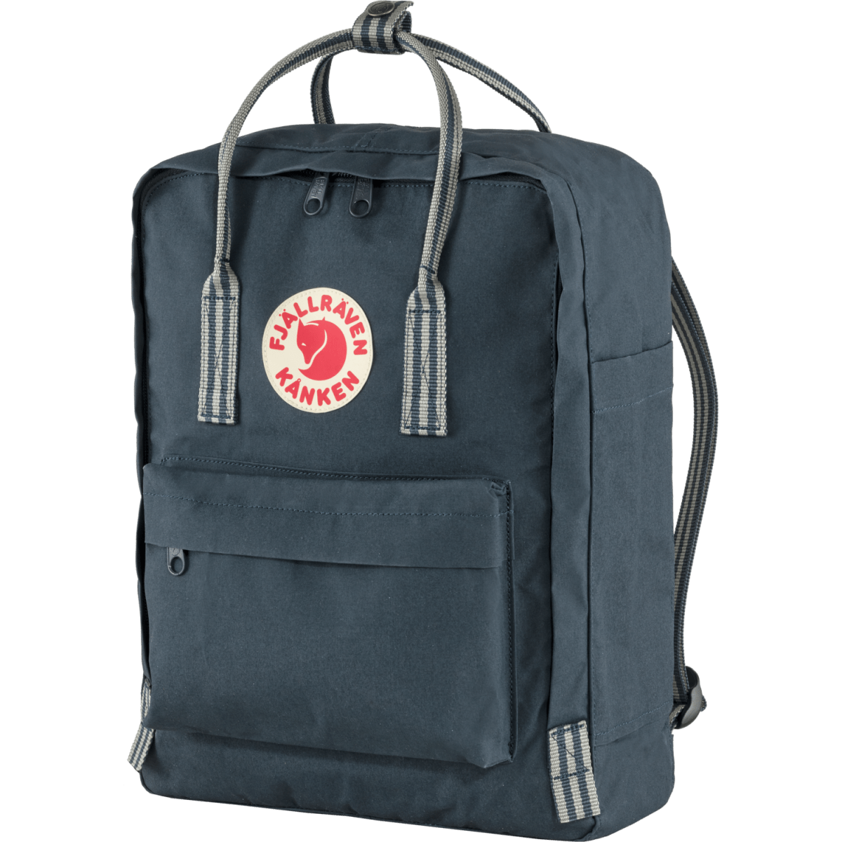 Mugursoma Fjallraven Kanken Navy-Long Stripes