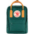 Mugursoma Fjallraven Kanken Mini Arctic green-spicy orange