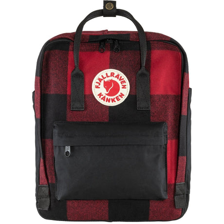 Mugursoma Fjallraven Kanken Re-Wool Red-Black