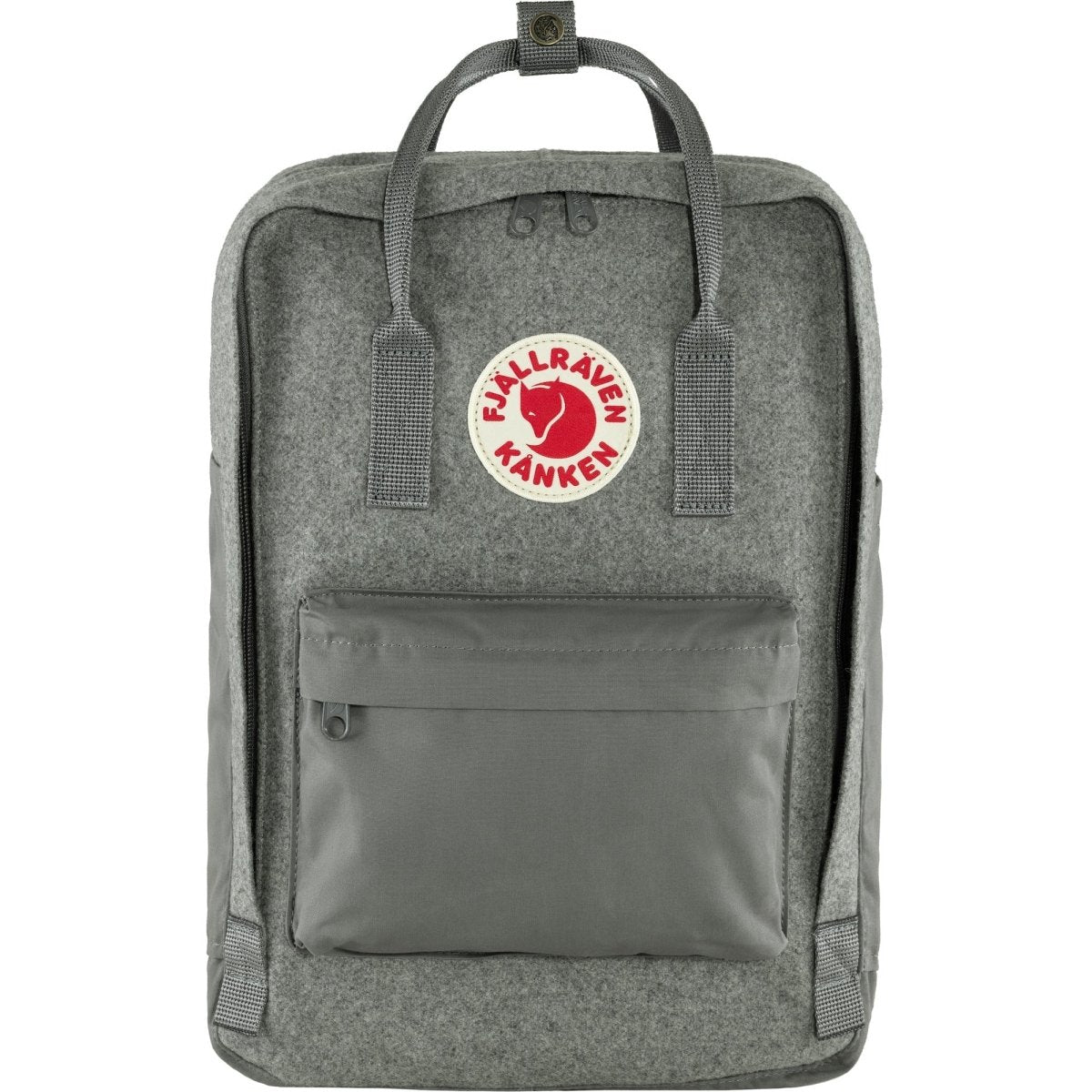 Mugursoma Fjallraven Kanken Re-Wool Laptop 15'' Granite Grey