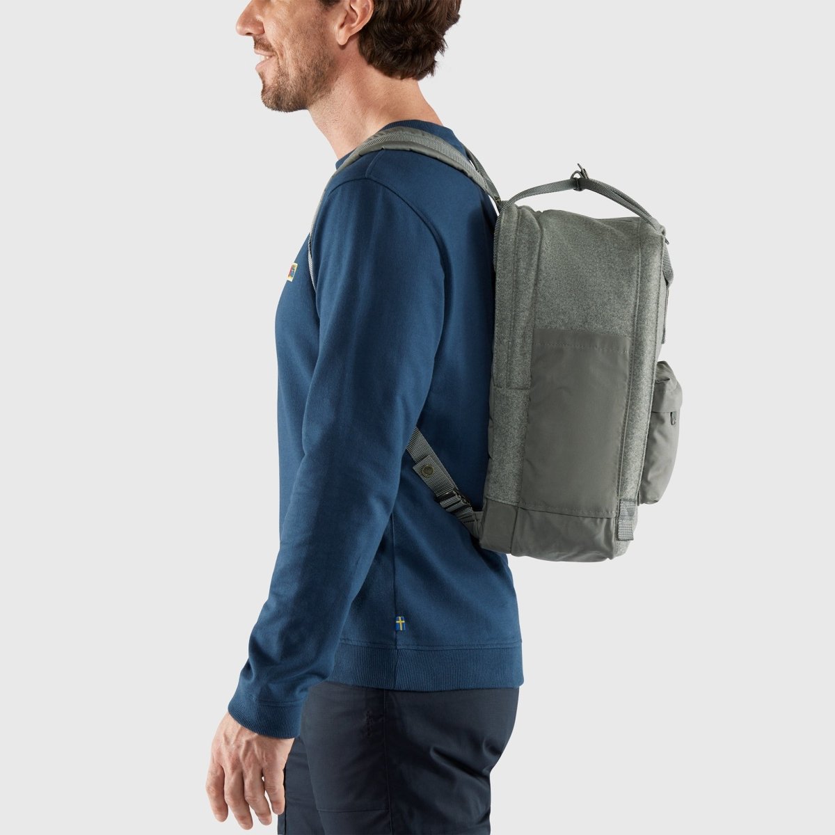 Mugursoma Fjallraven Kanken Re-Wool Laptop 15''