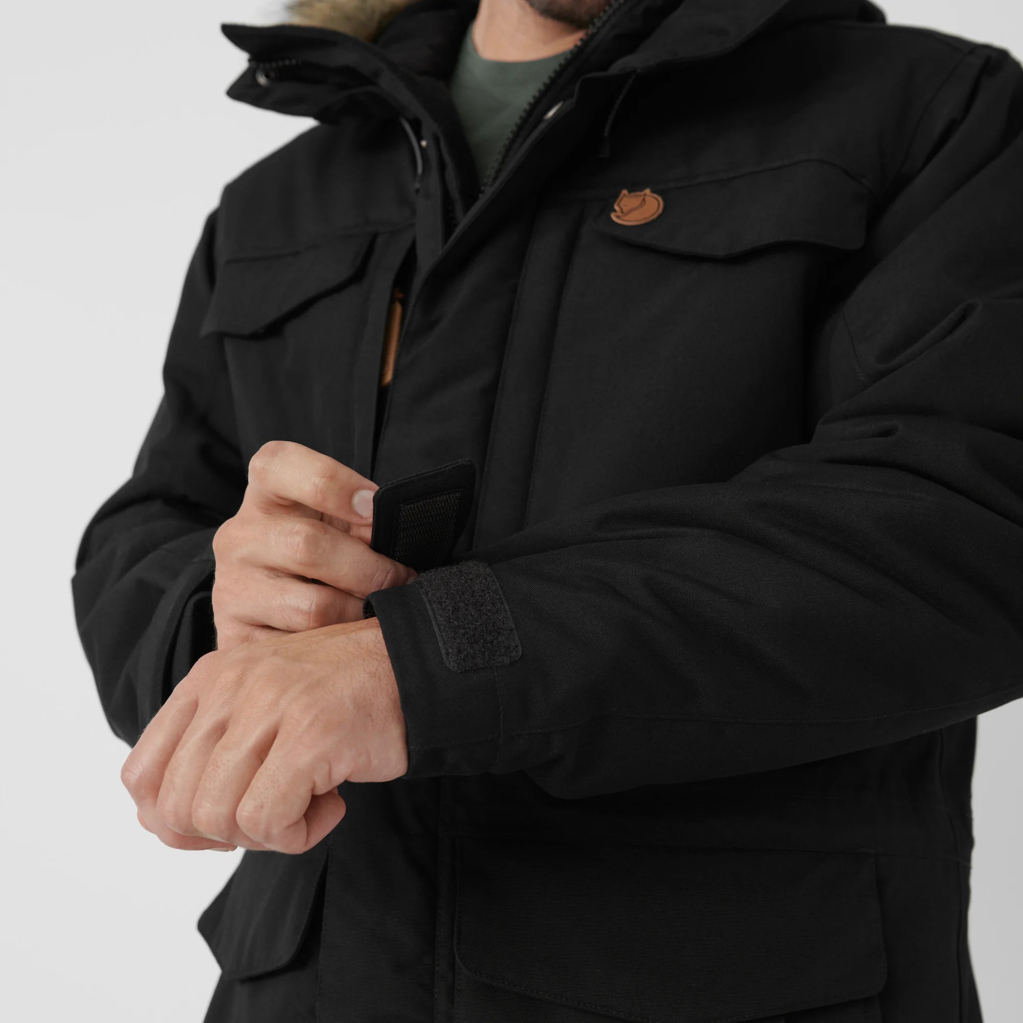 Parka Fjallraven Nuuk vīriešu