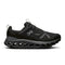 on shoes black