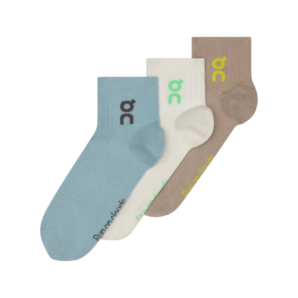 ON Logo Socks Mid 3 Pairs
