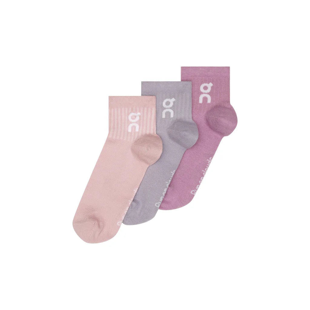 ON Logo Socks Mid 3 Pairs