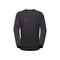 Organiskās kokvilnas džemperis Mammut ML Pull Unisex Black Melange Mammut S